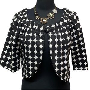 Studio Cotton Black White Jacket